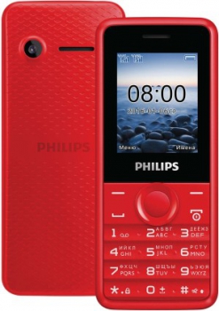 Philips E103 Xenium Dual Sim Red